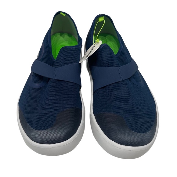 Oofos OOmg Low Mesh Recovery Slip On Shoes Sneakers Men’s 12.5 Blue NWOB - Picture 3 of 6